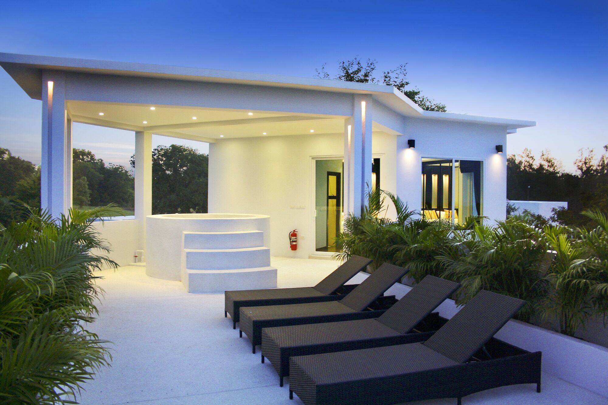 Green View Villas Bang Lamung Buitenkant foto