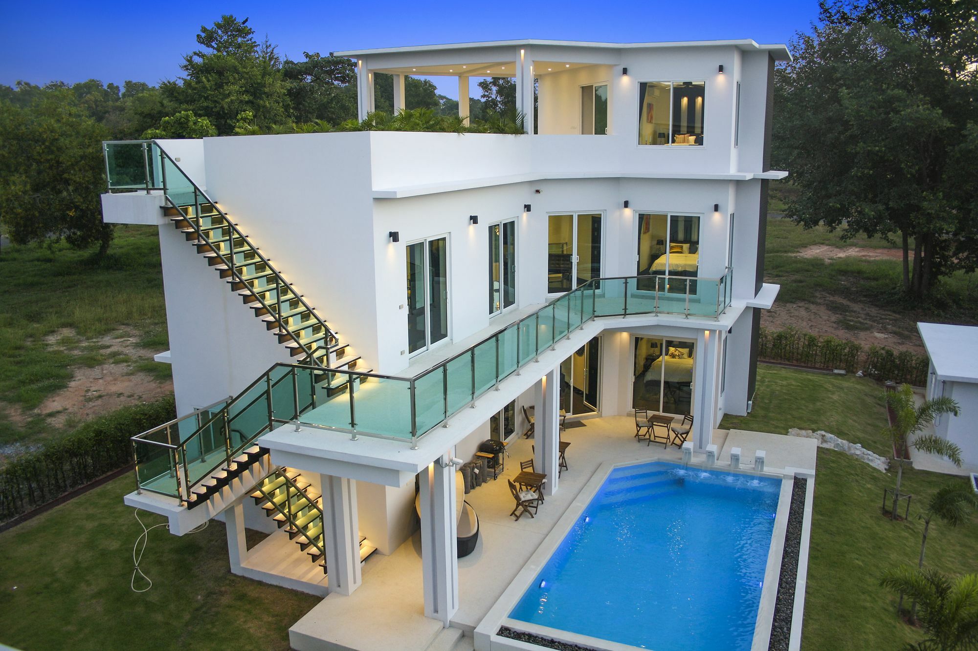 Green View Villas Bang Lamung Buitenkant foto